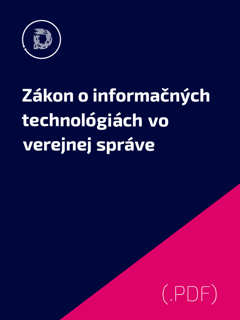 Zákon o informačných technológiách vo verejnej správe
